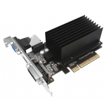 видеокарта GeForce Palit GeForce GT 710 954Mhz PCI-E 2.0 1024Mb 1600Mhz 64 bit DVI HDMI HDCP Silent (PA-GT710-1GD3H)