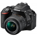 цифровой фотоаппарат Nikon D5500 KIT (AF-S DX 18-55mm VR), черный