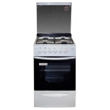 плита Darina F KM 341 304 W, газовая, белая