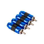 аксессуар автомобильный коннектор Kicx RCA-4BL (4 шт)