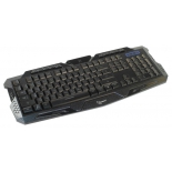 клавиатура Gembird KB-G11L (USB, мембранная), чёрная