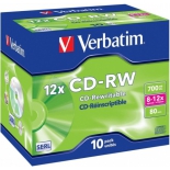 Оптический диск Verbatim CD-RW (43148) 700МБ