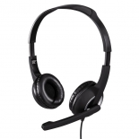 гарнитура для ПК Hama Essential HS 300, черно-серебристая