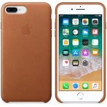 чехол iphone Apple для iPhone 8 Plus/7 Plus Leather Case MQHK2ZM/A, коричневый