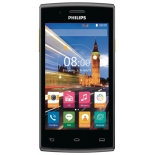 смартфон Philips Xenium S307 4Gb, черный/желтый