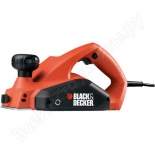 рубанок Black & Decker KW712KA, Чёрно-оранжевый