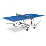стол теннисный Start Line Compact Light LX, с сеткой, синий