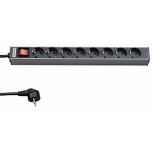 удлинитель электрический Hyperline SHT19-8SH-S-2.5EU (Блок розеток)