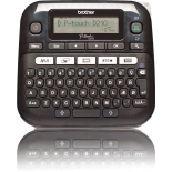 принтер наклеек Brother P-touch PT-D210 стационарный, черный