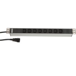 серверный аксессуар Hyperline SHT19-8IEC-2.5IEC (Блок розеток)