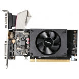 видеокарта GeForce GIGABYTE GeForce GT 710 954Mhz PCI-E 2.0 2048Mb 1800Mhz 64 bit DVI HDMI HDCP (GV-N710D3-2GL)