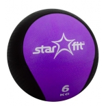 медицинбол Starfit Pro GB-702, 6 кг, фиолетовый