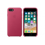 чехол iphone Apple для iPhone 8/7 Leather Case MQHG2ZM/A, розовая фуксия