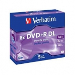 оптический диск Verbatim DVD+R Double Layer 43541 (5 шт)