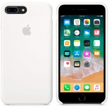 чехол iphone Apple для iPhone 8 Plus / 7 Plus Silicone Case (MQGX2ZM/A), белый