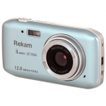 цифровой фотоаппарат Rekam iLook S755i, серебристый металлик