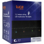 новогоднее украшение Luca lights, гирлянда, мультиколор, 192 ламп