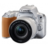 цифровой фотоаппарат Canon EOS 200D Kit (EF-S 18-55mm IS STM), серебристый