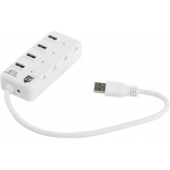 USB-концентратор Jet.A JA-UH35, белый