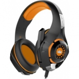 гарнитура для ПК Crown CMGH-102T, черно-оранжевая