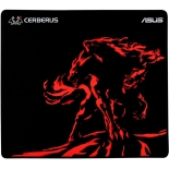 коврик для мышки Asus Cerberus Mat Plus, черно-красный