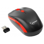 мышка Gembird MUSW-350 USB, черно-красная