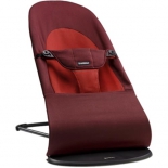 шезлонг детский BabyBjorn Balance Soft, терракотовый с оранжевым