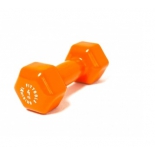 гантель Original FitTools FT-VWB-4 (4 кг), оранжевая