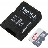 карта памяти SanDisk Ultra (SDSQUNS-064G-GN3MA) 64 Gb UHS-I