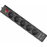сетевой фильтр Defender DFS 753, 3.0 м