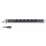 разветвитель электропитания Hyperline SHT19-6SH-2.5IEC (Блок розеток)