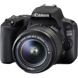цифровой фотоаппарат Canon EOS 200D Kit (EF-S 18-55mm DC III), черный