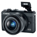 цифровой фотоаппарат Canon EOS M100 Kit (15-45 IS STM), черный