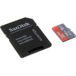 карта памяти SanDisk Ultra microSDXC (SDSQUAR-128G-GN6IA) 128 Gb, с адаптером