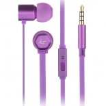 гарнитура для телефона Kitsound Hive, фиолетовая