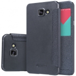 чехол для смартфона Nillkin Sparkle Leather Case для Samsung Galaxy A7 2016 (A710) черный