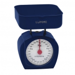 весы кухонные Lumme LU-1302, темный топаз