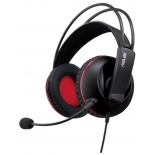 гарнитура для ПК Asus Cerberus черный/красный 1.3м Совместима с PlayStation4