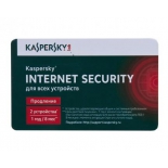 программа-антивирус продление лицензии на 1 год Kaspersky Internet Security Multi-Device Russian Ed. 2-Device