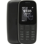сотовый телефон Nokia 105 TA-1010 (одна SIM-карта), черный