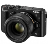 цифровой фотоаппарат Nikon 1 V3 KIT (VR 10-30mm f/3.5-5.6 PD-ZOOM), черный