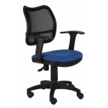 компьютерное кресло Бюрократ CH-797AXSN/26-21 Black/Blue