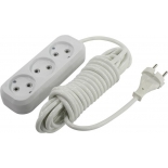 удлинитель провода электропитания Smartbuy SBE-10-2-05-N 5м (2 розетки) белый
