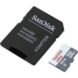 карта памяти SanDisk Ultra SDSQUNS-032G-GN3MA 32 Гб (с адаптером)