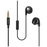 гарнитура проводная для телефона Deppa Stereo Air Pro, черная