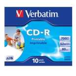 Оптический диск CD-R Verbatim 43325 (10 шт)