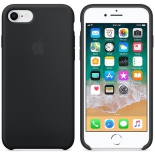 чехол для смартфона Apple для iPhone 8/7 Silicone Case MQGK2ZM/A, черный