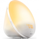 Радиоприемник Радио-будильник Philips Wake-Up Light HF3510/70, со звуками природы и световой имитацией рассвета и заката