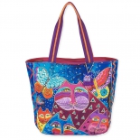 сумка Laurel Burch 550016 Cats With Butterflies (хлопок)