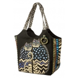 сумка Laurel Burch 431016 Polka Dot Gatos, (хлопок)